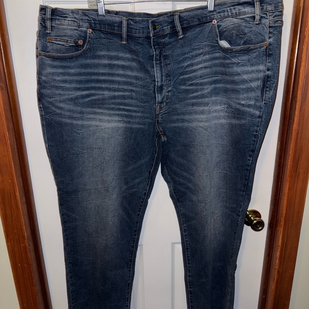Arizona Jean Company Men's Relaxed Fit Jeans - Dark Blue